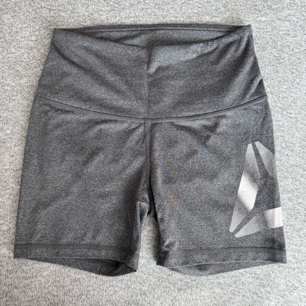 Reebok Women’s 5” High-Rise Gray Performance Bike Shorts